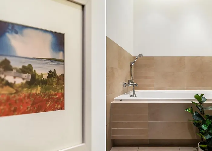 Sanhaus - Grand - Z Balkonem I Parkingiem 300 M Od Plazy 索波特