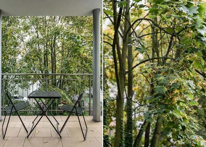 Sanhaus - Grand - Z Balkonem I Parkingiem 300 M Od Plazy 索波特