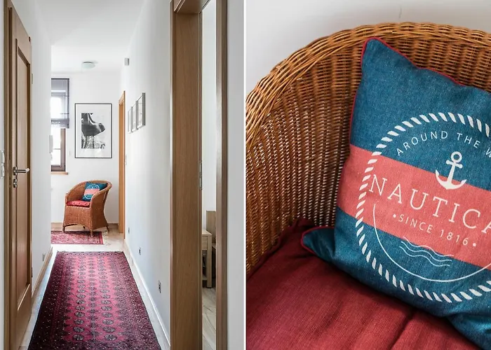 公寓 Sanhaus - Grand - Z Balkonem I Parkingiem 300 M Od Plazy 索波特