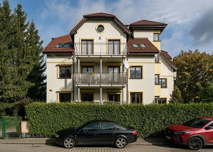 Sanhaus - Grand - Z Balkonem I Parkingiem 300 M Od Plazy * 索波特